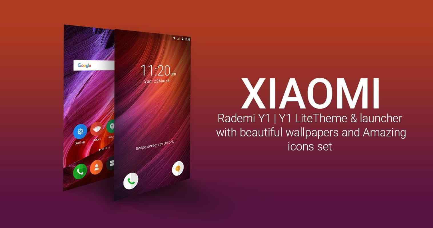 Emulate Android APK Theme For Xiaomi Redmi Y1 | Y1 Lite